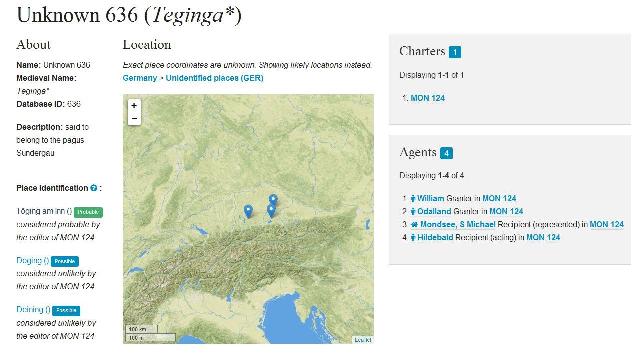 Screenshot of Teginga